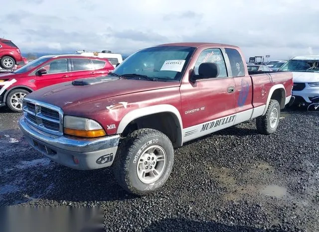 1B7GG22N7YS532909 2000 2000 Dodge Dakota- Slt/Sport 2