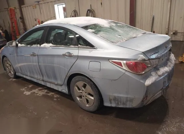 KMHEC4A41CA040023 2012 2012 Hyundai Sonata- Hybrid 3