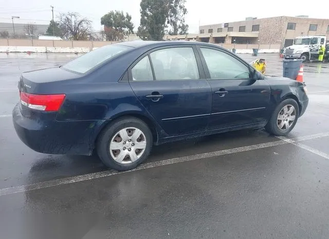 5NPET46C87H197356 2007 2007 Hyundai Sonata- Gls 4