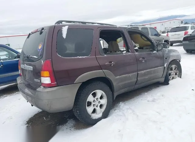 4F2CU08172KM16293 2002 2002 Mazda Tribute- Es V6/Lx V6 4