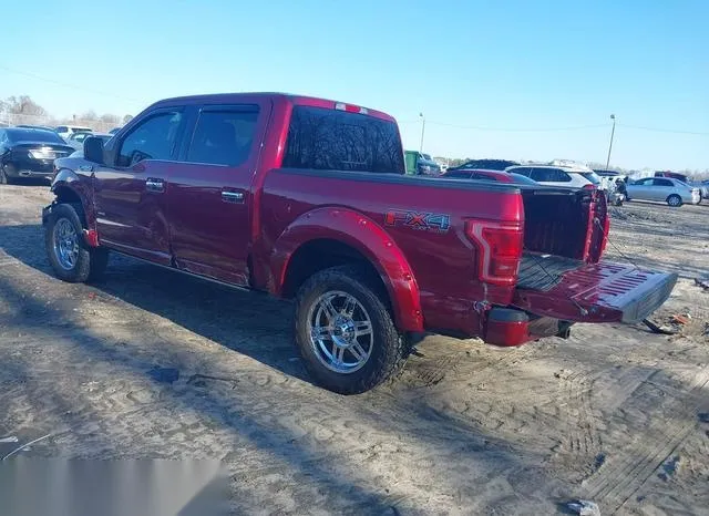 1FTEW1EG9FFA66343 2015 2015 Ford F-150- Platinum 3