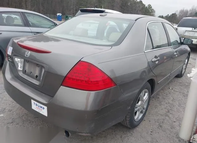 1HGCM56867A142273 2007 2007 Honda Accord- 2-4 EX 4