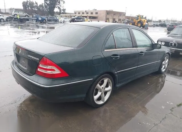 WDBRF40J65A767423 2005 2005 Mercedes-Benz C-Class- C230 Kom 4