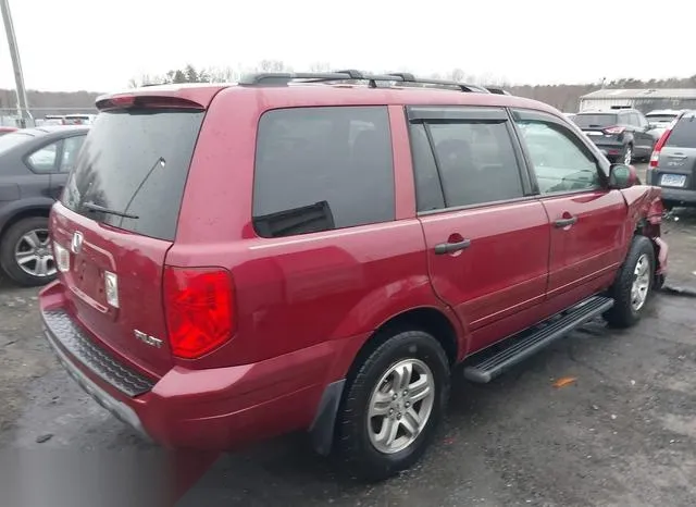 5FNYF18605B037641 2005 2005 Honda Pilot- Ex-L 4