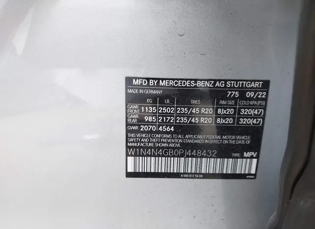 W1N4N4GB0PJ448432 2023 2023 Mercedes-Benz GLA 250 9