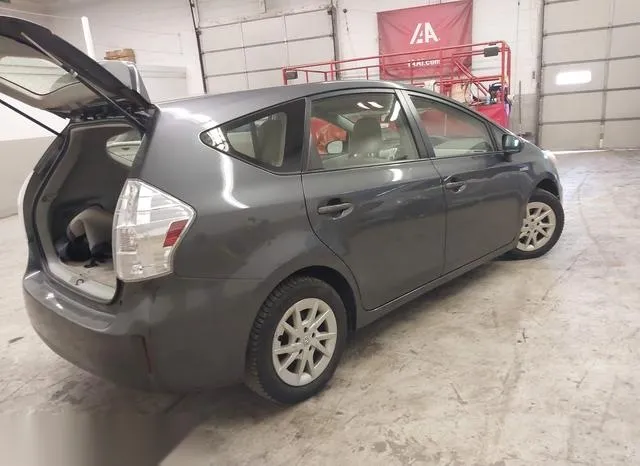 JTDZN3EU6C3124217 2012 2012 Toyota Prius- V Three 4