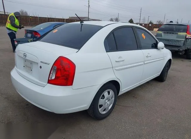 KMHCN46C56U008390 2006 2006 Hyundai Accent- Gls 4