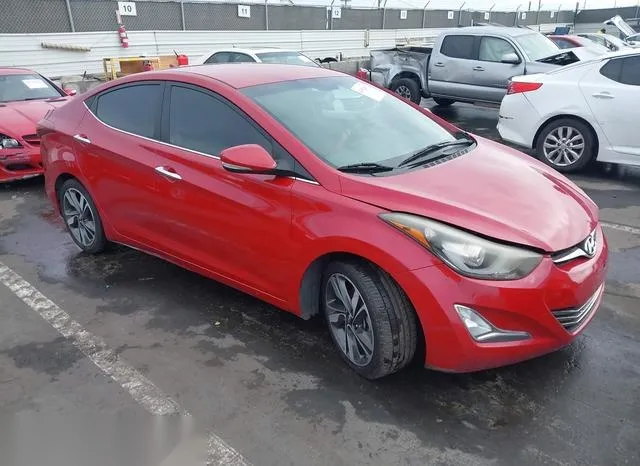 KMHDH4AE2EU127713 2014 2014 Hyundai Elantra- Limited 1