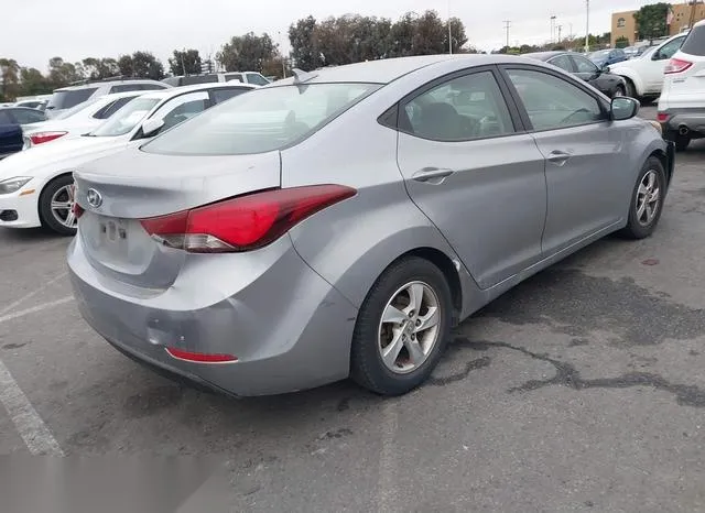 5NPDH4AEXFH577223 2015 2015 Hyundai Elantra- SE 4