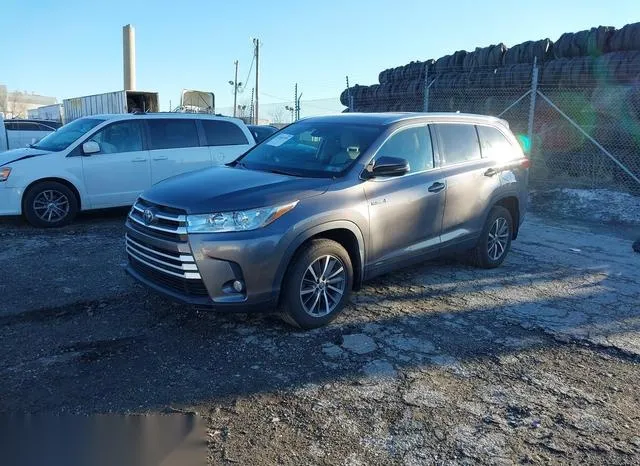 5TDJGRFH3KS052658 2019 2019 Toyota Highlander- Hybrid Xle 2