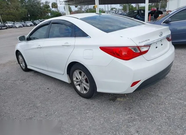 5NPEB4AC7EH915678 2014 2014 Hyundai Sonata- Gls 3