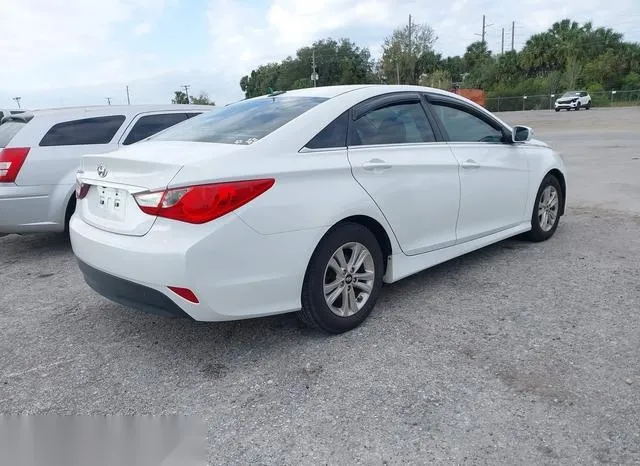 5NPEB4AC7EH915678 2014 2014 Hyundai Sonata- Gls 4