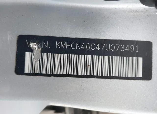 KMHCN46C47U073491 2007 2007 Hyundai Accent- Gls 9