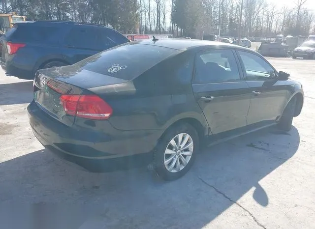 1VWAH7A34DC007694 2013 2013 Volkswagen Passat- 2-5L S 4