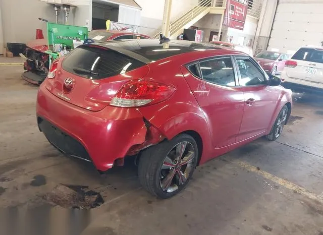 KMHTC6AD2GU281385 2016 2016 Hyundai Veloster 4