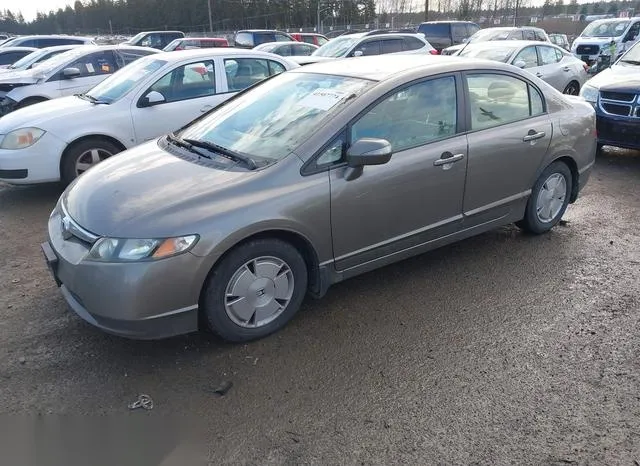 JHMFA36297S014011 2007 2007 Honda Civic- Hybrid Hybrid 2