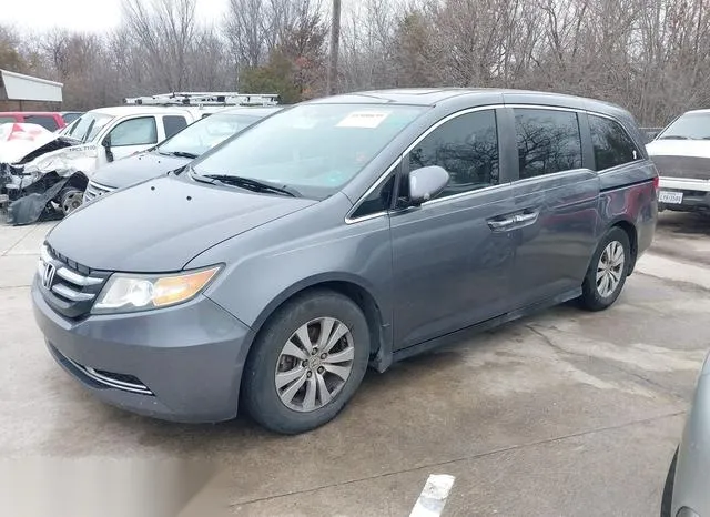 5FNRL5H65EB039017 2014 2014 Honda Odyssey- Ex-L 2