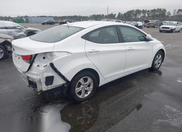 5NPDH4AE7EH487607 2014 2014 Hyundai Elantra- SE 4