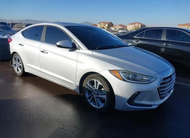 KMHD84LF2HU160110 2017 2017 Hyundai Elantra- Limited 1