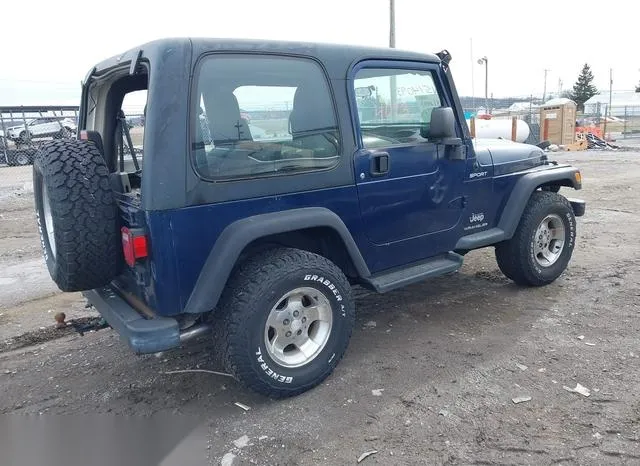 1J4FA49S33P365524 2003 2003 Jeep Wrangler- Sport 4