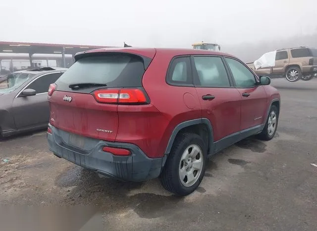 1C4PJLAB0EW163636 2014 2014 Jeep Cherokee- Sport 4