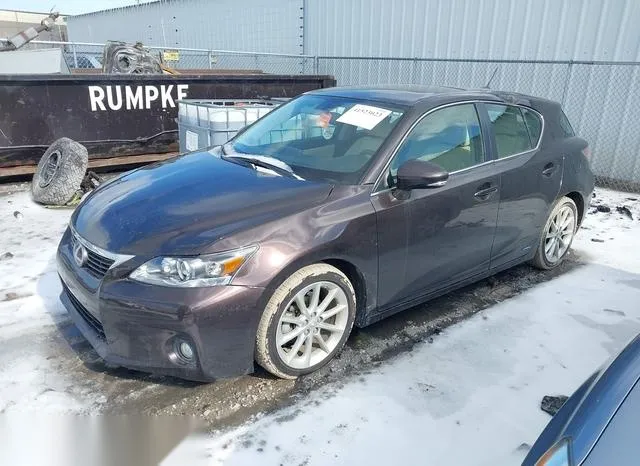 JTHKD5BH7C2048177 2012 2012 Lexus CT- 200H Premium 2