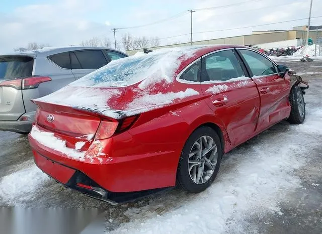 5NPEF4JA0LH000512 2020 2020 Hyundai Sonata- Sel 4