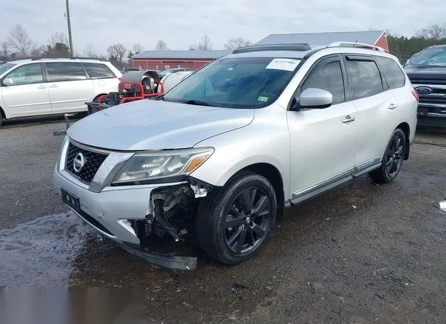 5N1AR2MM8DC676277 2013 2013 Nissan Pathfinder- Platinum 2