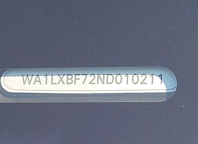 WA1LXBF72ND010211 2022 2022 Audi Q7- Premium Plus 55 Tfsi Q 9