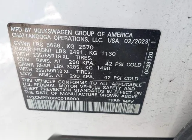 1V2CMPE8XPC016903 2023 2023 Volkswagen ID-4- Pro 9