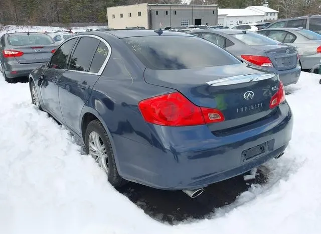 JN1DV6AR4CM730206 2012 2012 Infiniti G25X 3