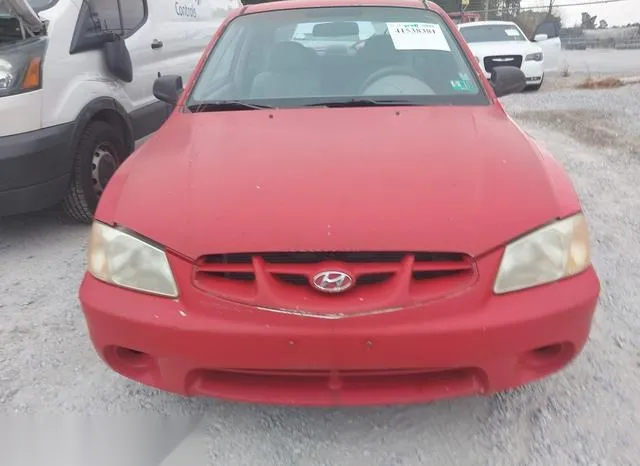 KMHCG35C32U157056 2002 2002 Hyundai Accent- GS 6