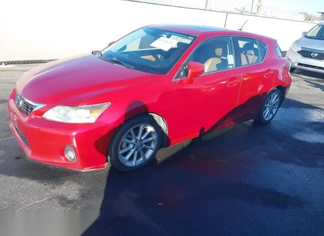 JTHKD5BH3C2084254 2012 2012 Lexus CT- 200H Premium 2