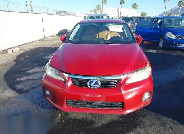 JTHKD5BH3C2084254 2012 2012 Lexus CT- 200H Premium 6