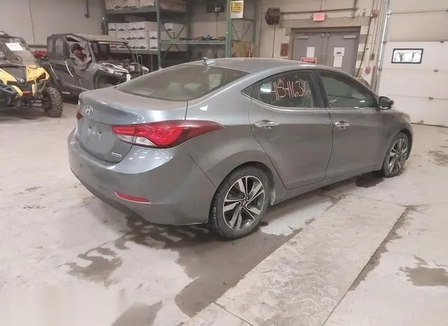 KMHDH4AE8GU584903 2016 2016 Hyundai Elantra- Limited 4