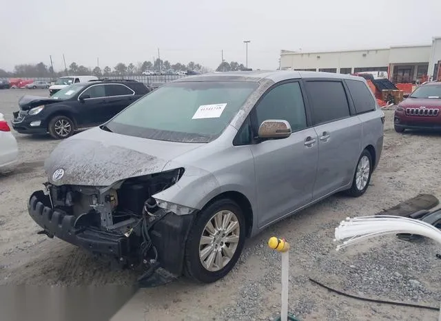 5TDYK3DC1FS661898 2015 2015 Toyota Sienna- Limited Premium 2