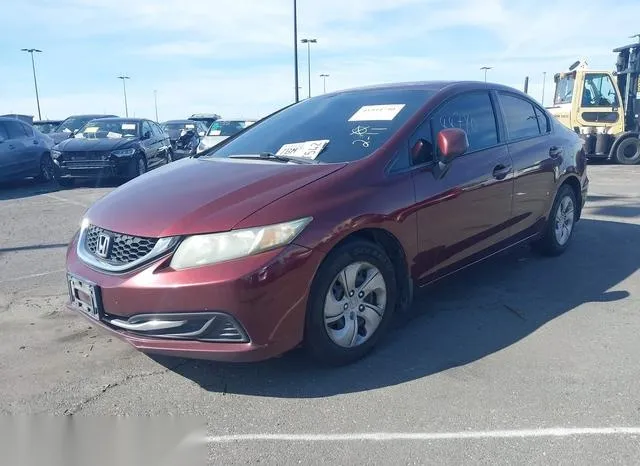 19XFB2F54DE266363 2013 2013 Honda Civic- LX 2