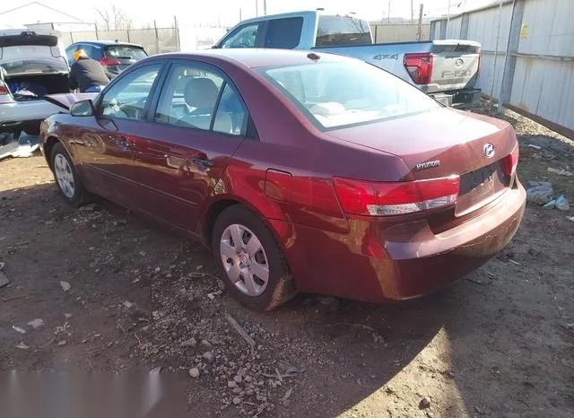 5NPET46C78H356787 2008 2008 Hyundai Sonata- Gls 3