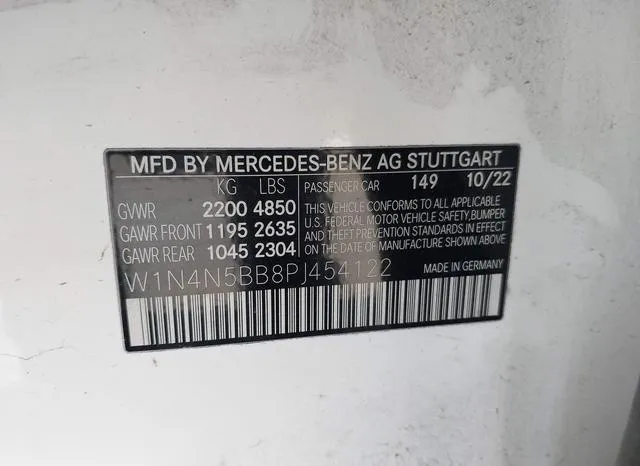 W1N4N5BB8PJ454122 2023 2023 Mercedes-Benz Amg Gla 35- 4Matic 9