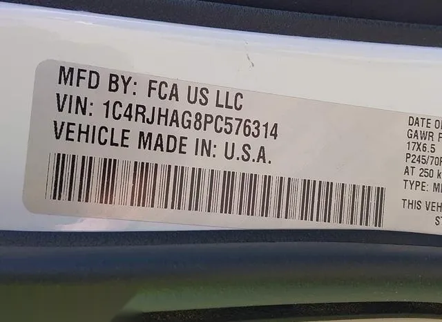 1C4RJHAG8PC576314 2023 2023 Jeep Grand Cherokee- Altitude 4 9