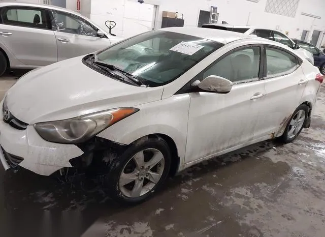 5NPDH4AE5DH426223 2013 2013 Hyundai Elantra- Gls 2