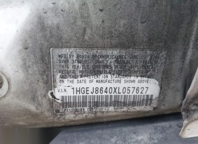 1HGEJ8640XL057627 1999 1999 Honda Civic- EX 9