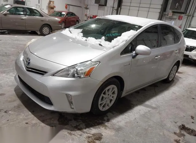 JTDZN3EU9C3047665 2012 2012 Toyota Prius- V Three 2