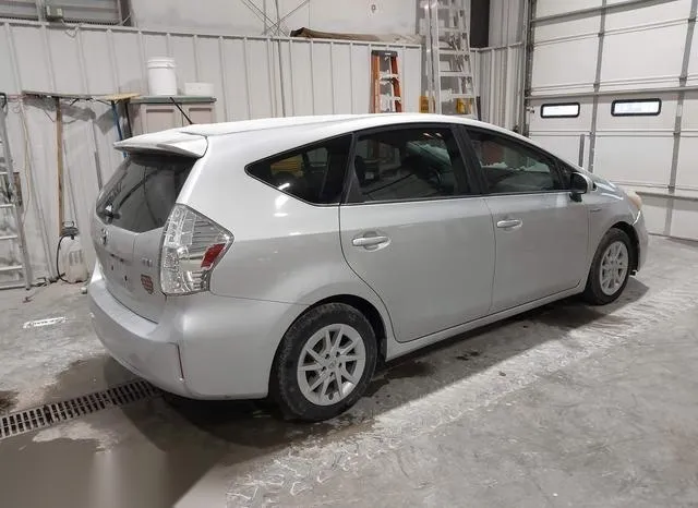 JTDZN3EU9C3047665 2012 2012 Toyota Prius- V Three 4