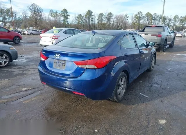 KMHDH4AEXDU706897 2013 2013 Hyundai Elantra- Gls 4