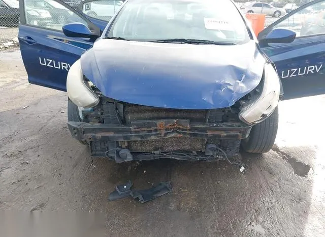 KMHDH4AEXDU706897 2013 2013 Hyundai Elantra- Gls 6