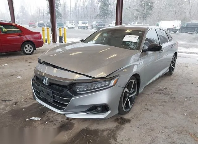 1HGCV3F23NA024871 2022 2022 Honda Accord- Hybrid Sport 2