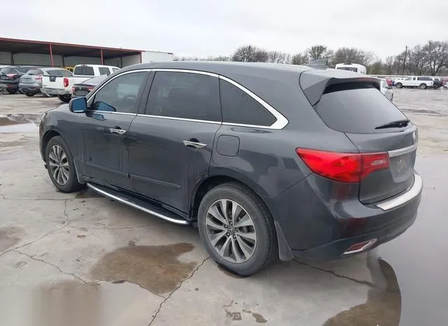 5FRYD4H67EB047735 2014 2014 Acura MDX- Technology Pkg W/Ent 3