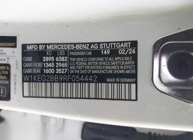 W1KEG2BB9RF054442 2024 2024 Mercedes-Benz EQE 350- 9