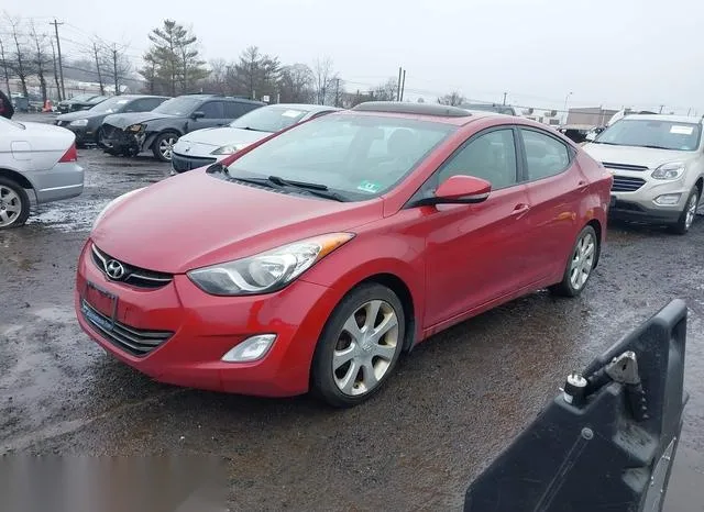 KMHDH4AE6DU519754 2013 2013 Hyundai Elantra- Limited 2